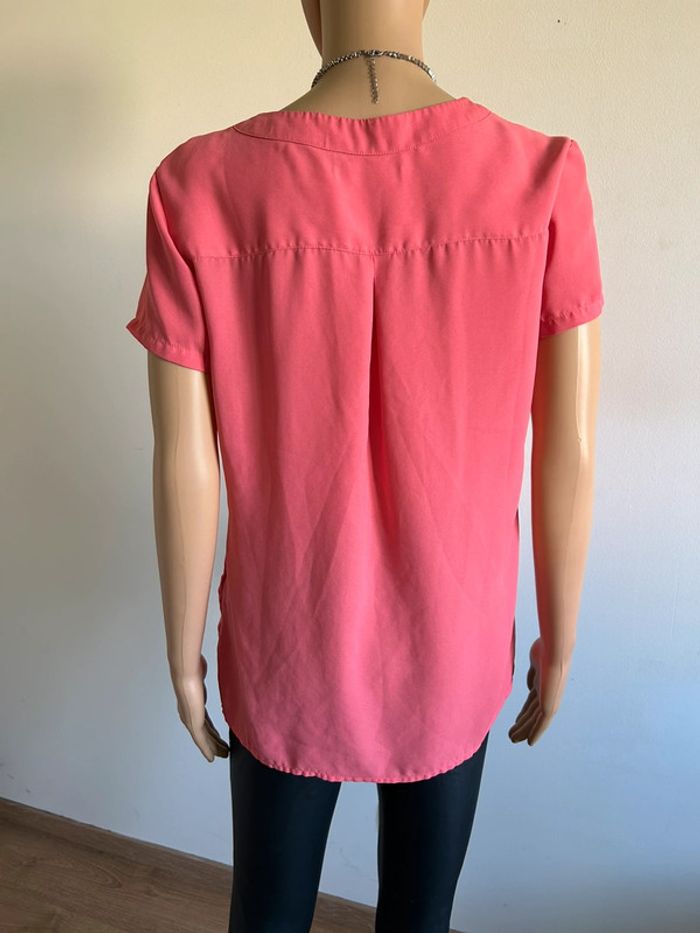 Blouse rose à manches courtes Vila taille S jamais portée - photo numéro 7