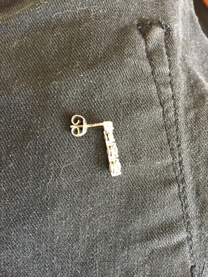 Boucle d’oreilles en argent - photo numéro 3