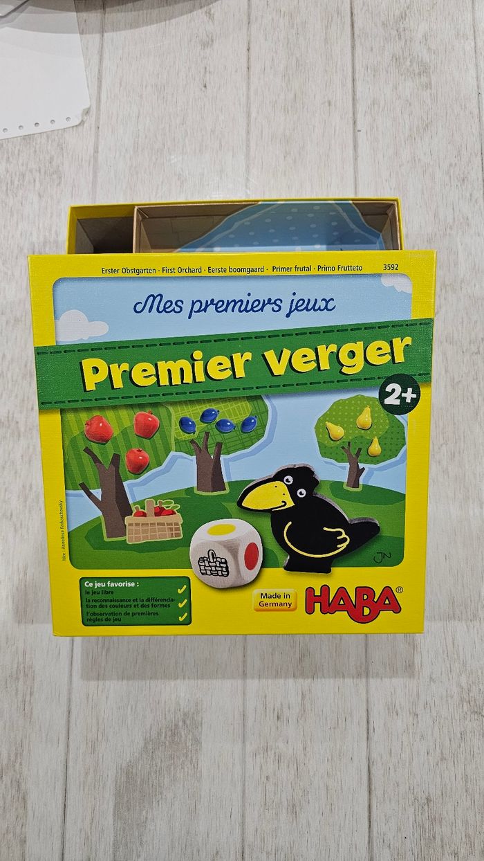 Jeu '' premier verger ''