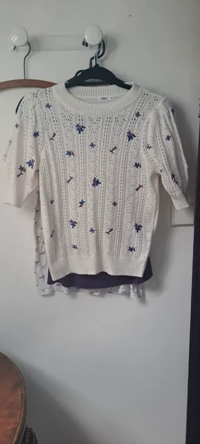 Tee-shirt laine vintage