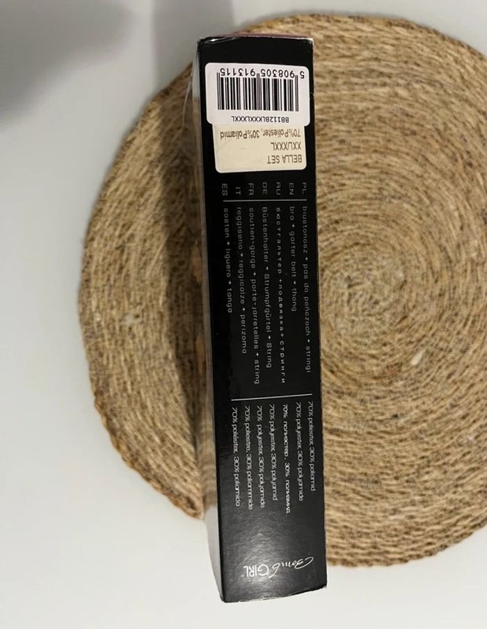 Ensemble sexy lingerie Porte-jarretelles String Bomb girl Taille XXL / XXXL 44/46 - photo numéro 5