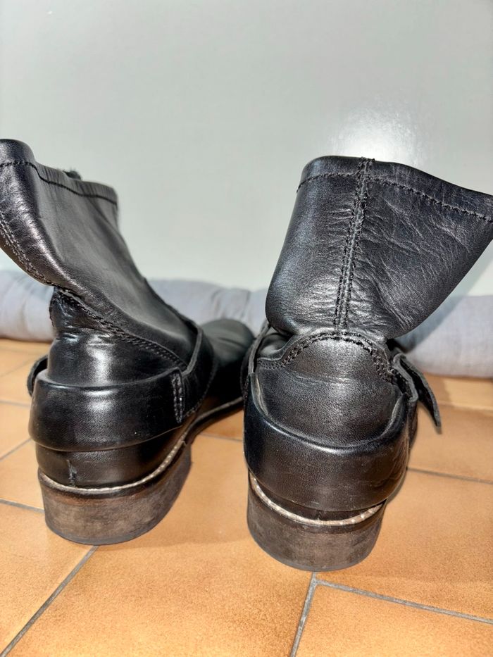 Bottines en cuir Lavis vero cuoio - photo numéro 3