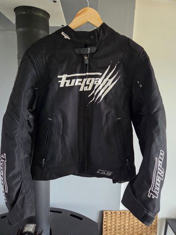 Blouson moto furygan femme