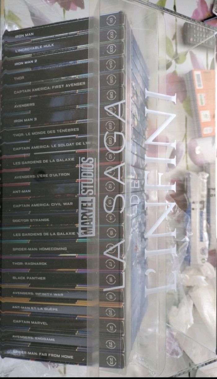 Coffret DVD The Infinity Saga Marvel 4k - photo numéro 5