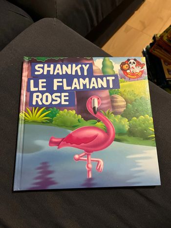 Livre sur les animaux mes animaux du zoo altaya shanky le flamant rose