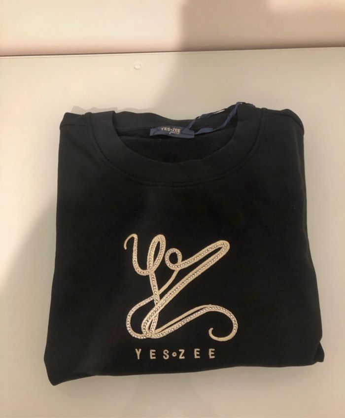 Pull noir pour femme taille L - photo numéro 2