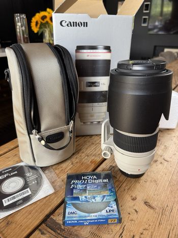 Objectif Canon EF 70-200 mm f/2,8 L Is II USM en boîte