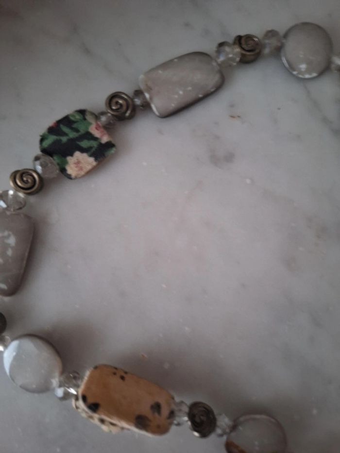 Collier vintage shabby - photo numéro 2