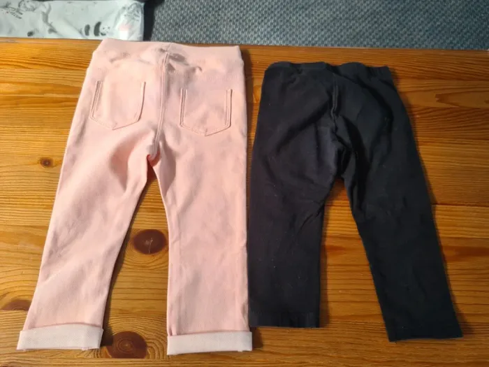 Lot de 2 leggings 18mois - photo numéro 4