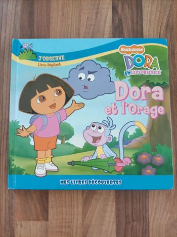 Livre dora l'exploratrice et l'orage