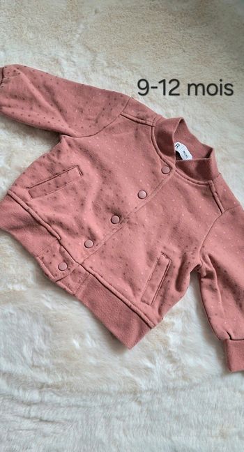 Bomber taille 9-12 mois