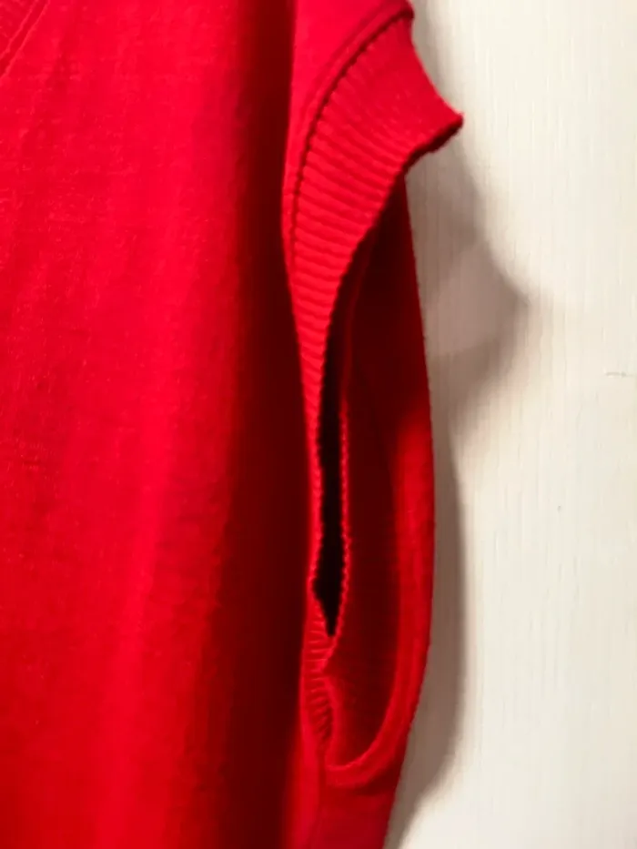 Pull tunique Paul&Joe rouge, manche courte - photo numéro 5