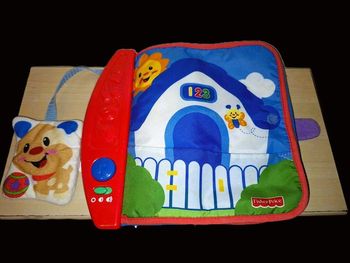 Livre en tissu Fisher Price