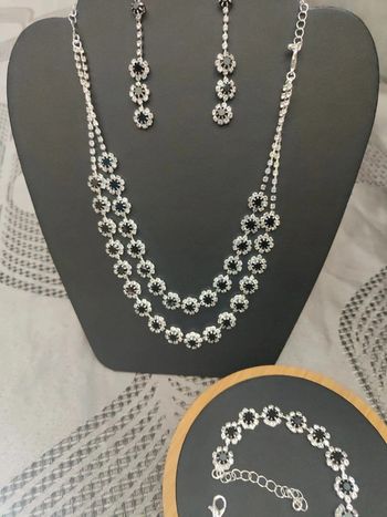 💯 Promo 💯Magnifique parrure chic Acier inoxydable 💎