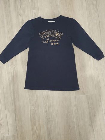 Robe pull 4ans bleu marine