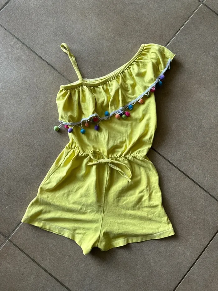 Combinaison short 5/6 ans