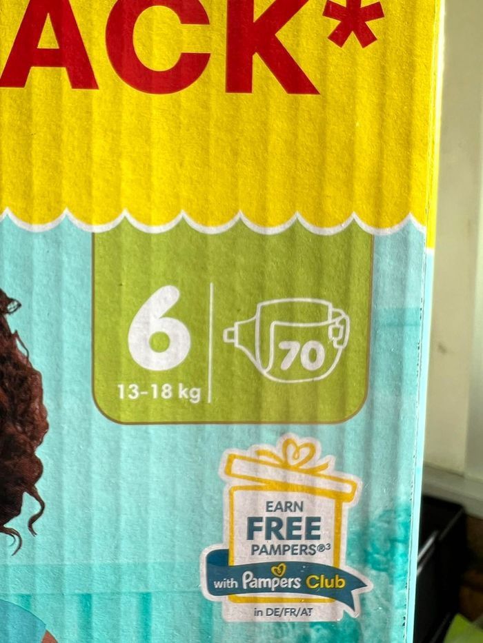 Couche taille 6 Pampers Premium protection taille 6 : 140 Couches - photo numéro 2