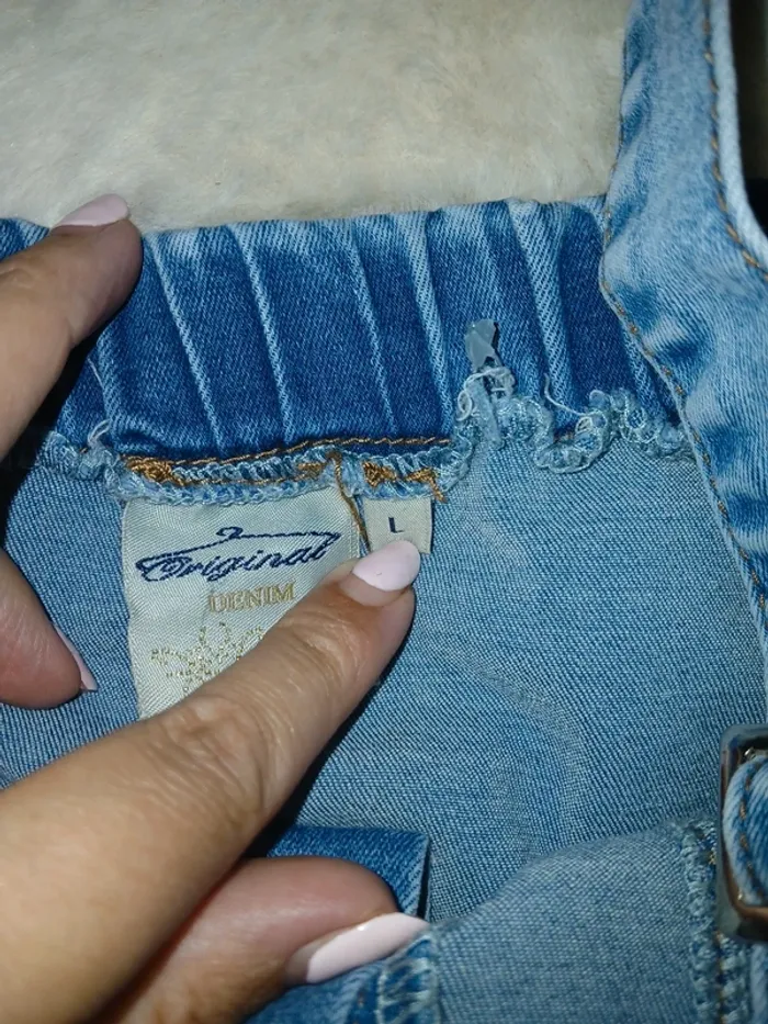 robe en jeans femme taille L - photo numéro 4
