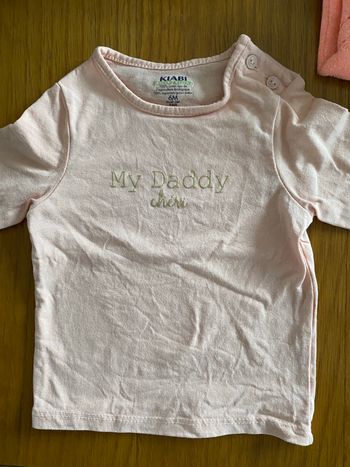 T-shirt fille 6 mois