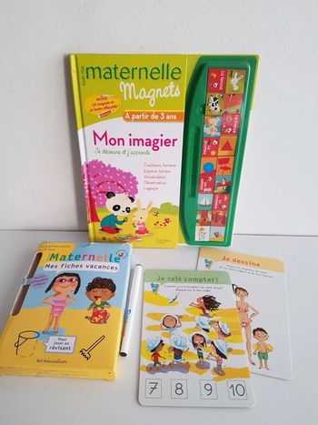 Livre Mon imagier et fiches vacances