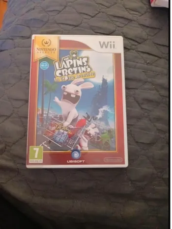 Jeu wii les Lapins Crétins la grosse aventure