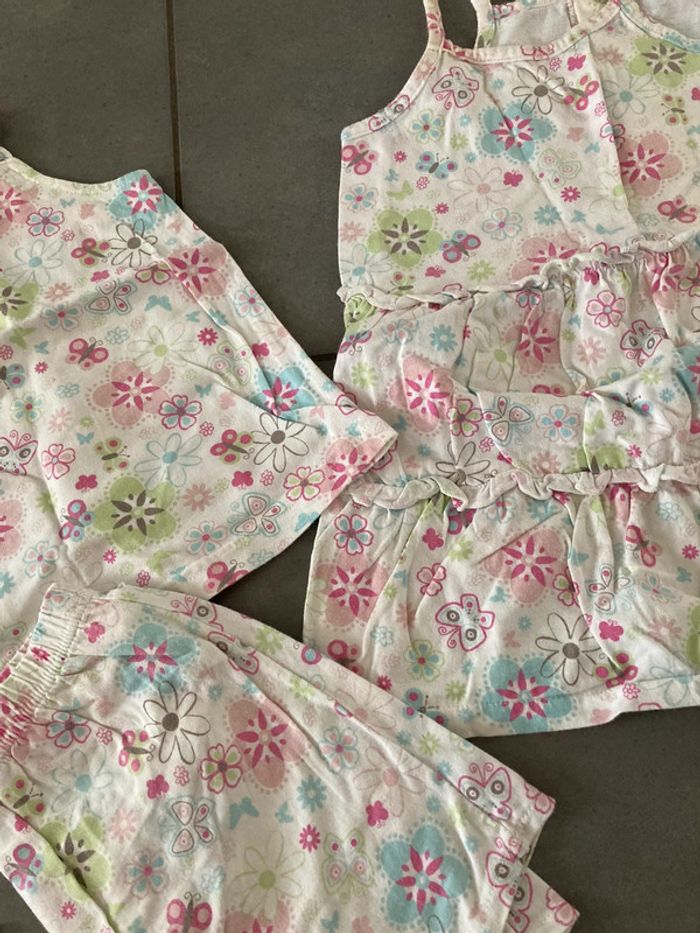 Lot ensemble robe vêtement bébé fille 6 mois garde robe - photo numéro 4