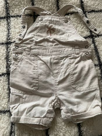 Salopette short