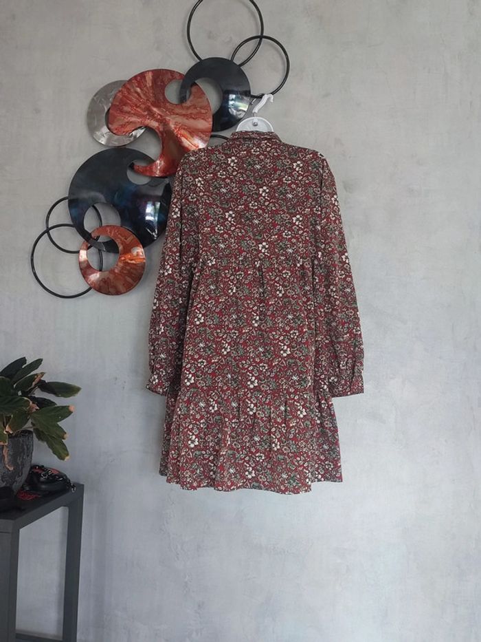 Robe babydoll imprimé liberty Shein - photo numéro 3