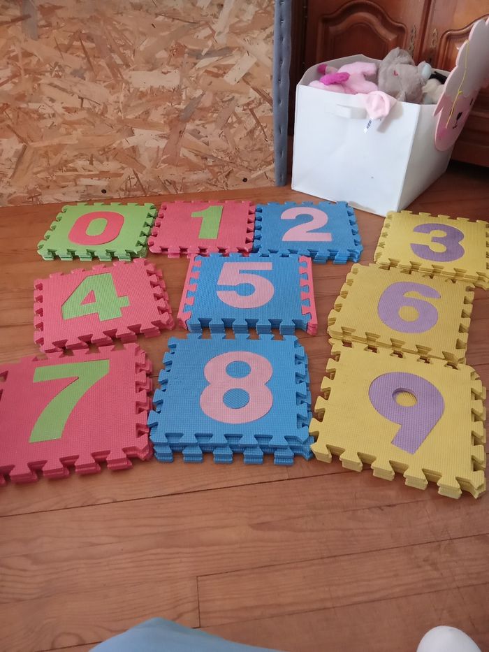 Numéro en mousse - photo numéro 2