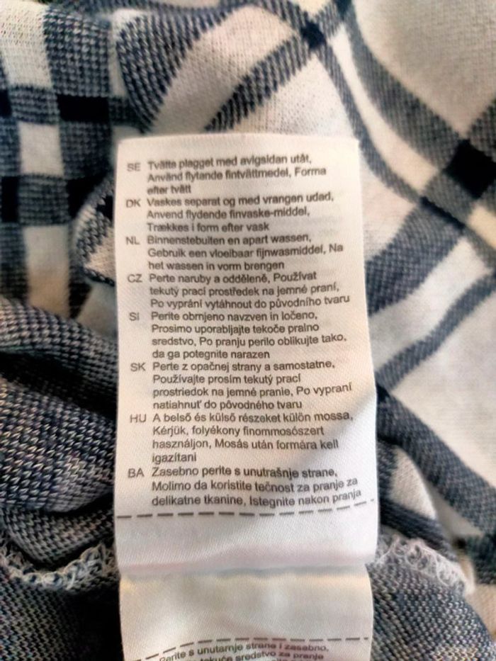 Pull fin à carreaux – Cecil – Taille M - photo numéro 12