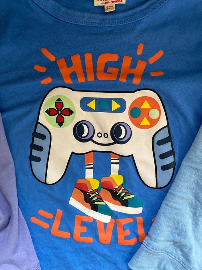 Tee shirt manches longues 8 ans - photo numéro 3