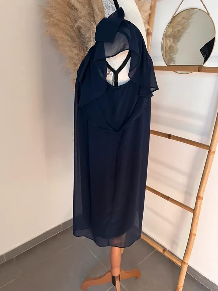 Robe voile bleu marine - photo numéro 4