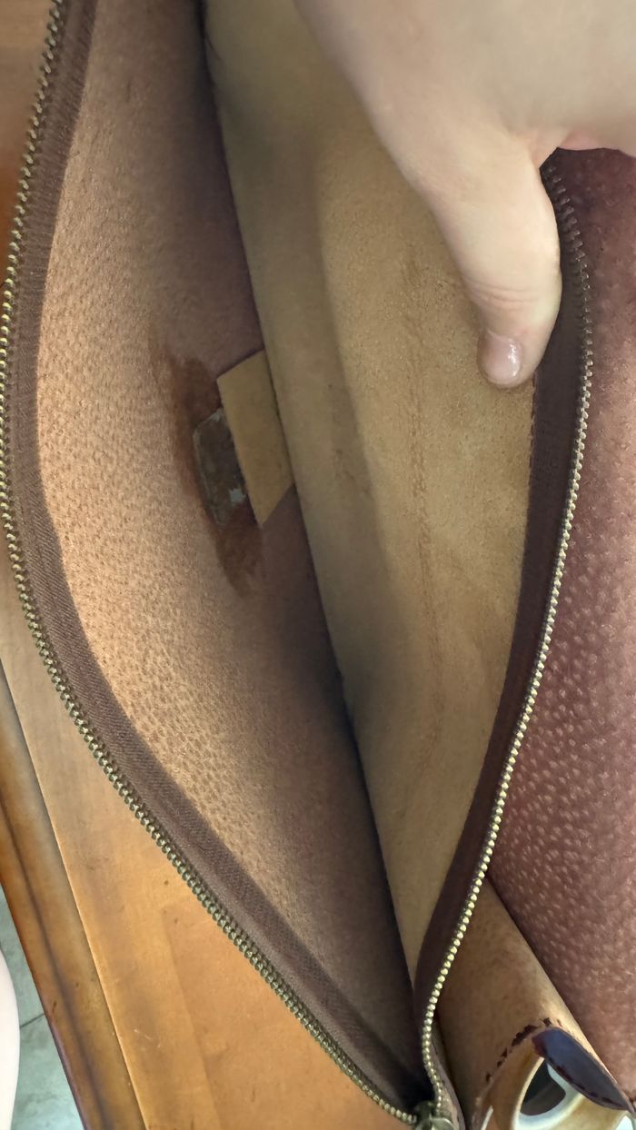 Sacoche porte document en cuir - photo numéro 6