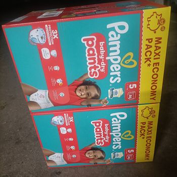 Lot couche pampers pants T6