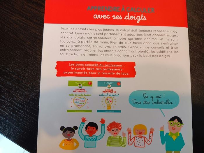 Livre apprendre à calculer avec ses doigts La librairie des écoles - photo numéro 2