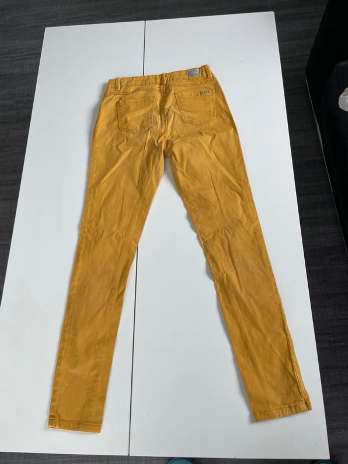 Pantalon jaune moutarde taille 12 ans marque inextenso - photo numéro 6