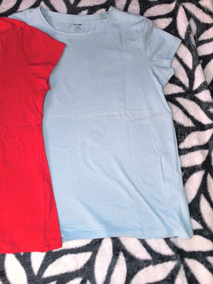Deux Tee-shirts Kiabi - photo numéro 4