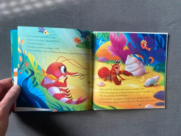 La crevette qui était très musclée livre McDonald's - photo numéro 3