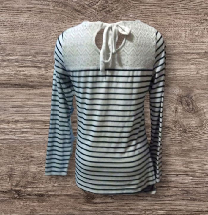 Pull maternité à rayure - photo numéro 2