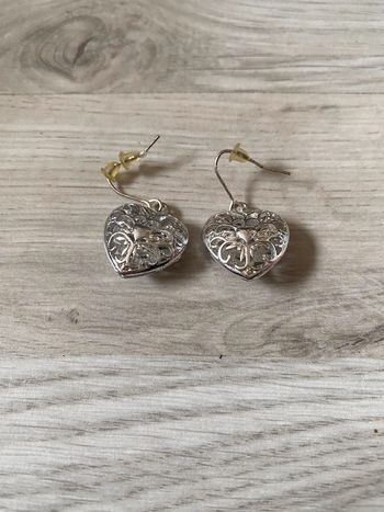 Boucles d’oreilles  coeur