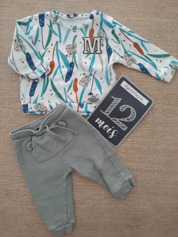 Ensemble 12 mois / 74 cm