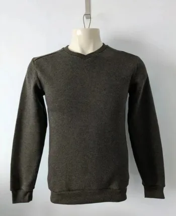 Sweat marron doublé polaire - Decathlon - taille S