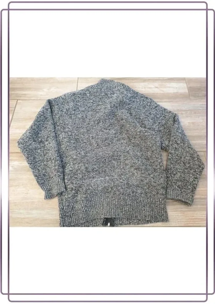 Gilet Ben & Ben, gris, très bon état, taille M - photo numéro 4