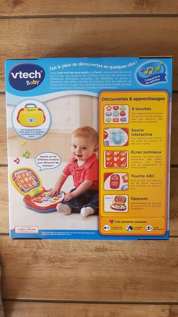 Lumi ordi  V tech 12 36 mois neuf