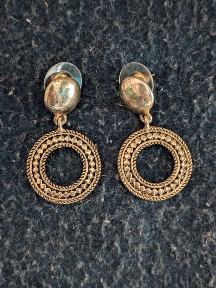 Petites créoles dorées