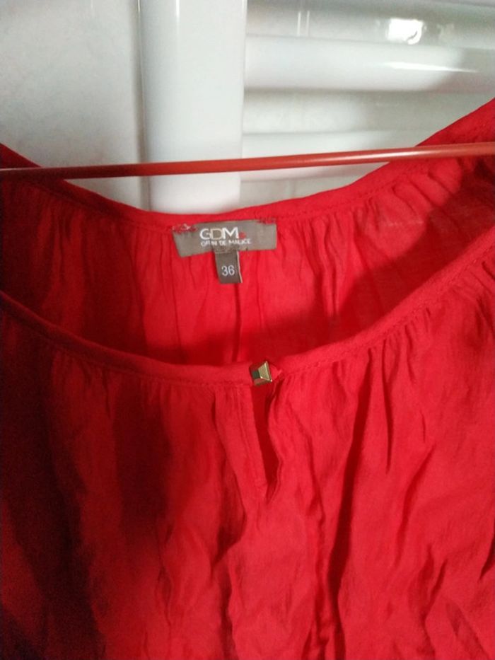 Tunique blouse manches 3/4 grain de malice 36 - photo numéro 2