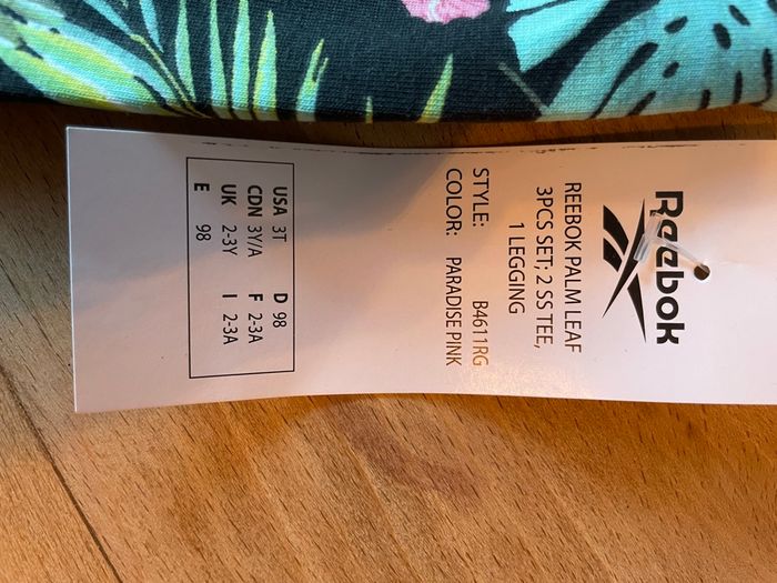 Reebok 3 ans - photo numéro 3