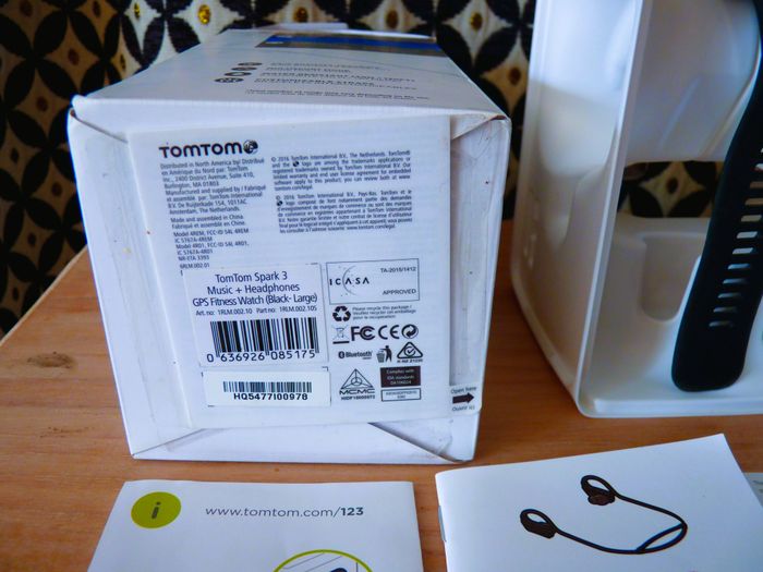 Montre running tomtom spark 3 sport fitness bleu TBE - photo numéro 3