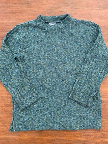 Pull vert Zara 7 ans
