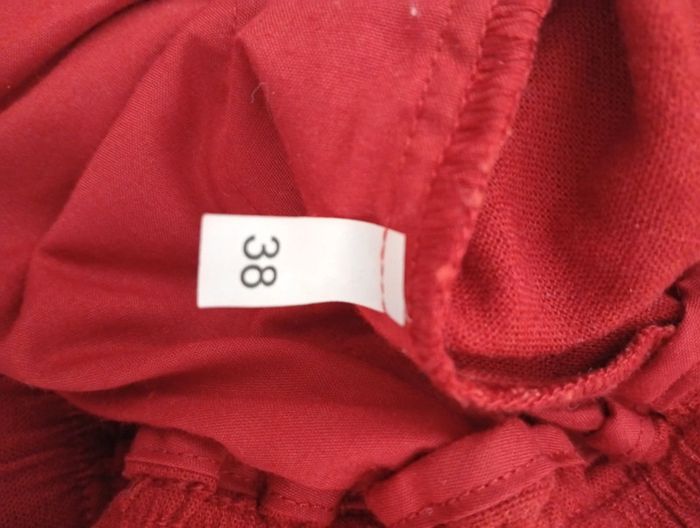 Cache Cache - Pantalon large taille 38 | couleur brique - photo numéro 4
